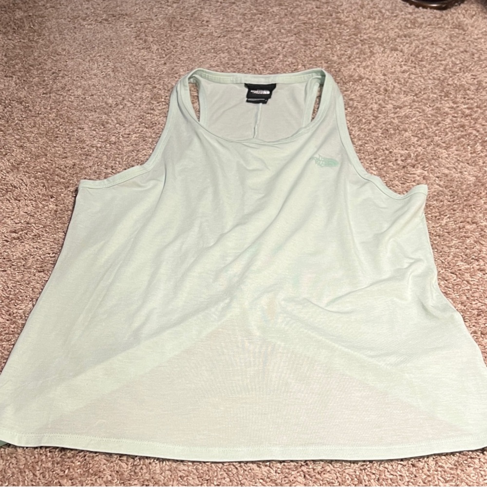 The North Face Light Green Tank Top